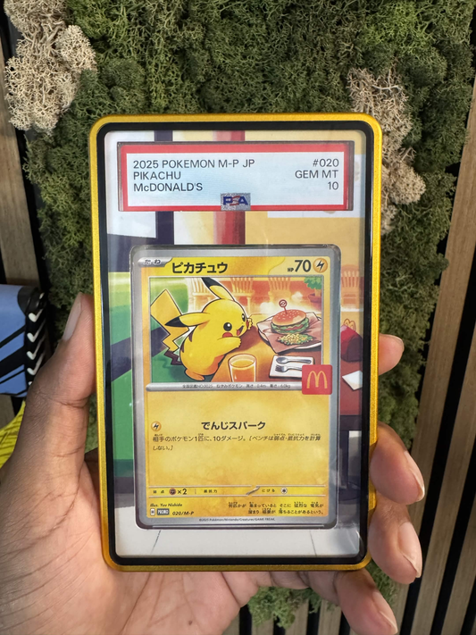 Pikachu (McDonald's Japan 2025) Custom PSA Extended Artwork