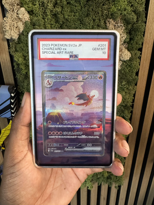 Charizard ex 199 165 Custom PSA Extended Artwork