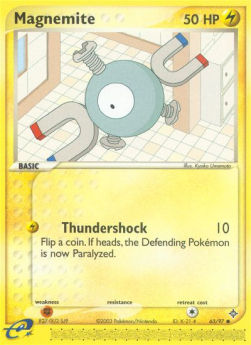 Magnemite (Thundershock)