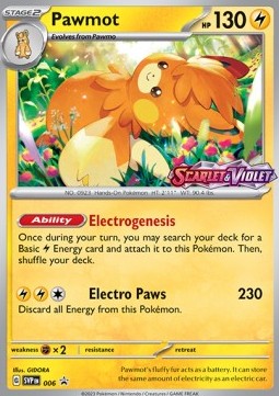 Pawmot - SV Black Star Promos (Promo) [SVP-006]