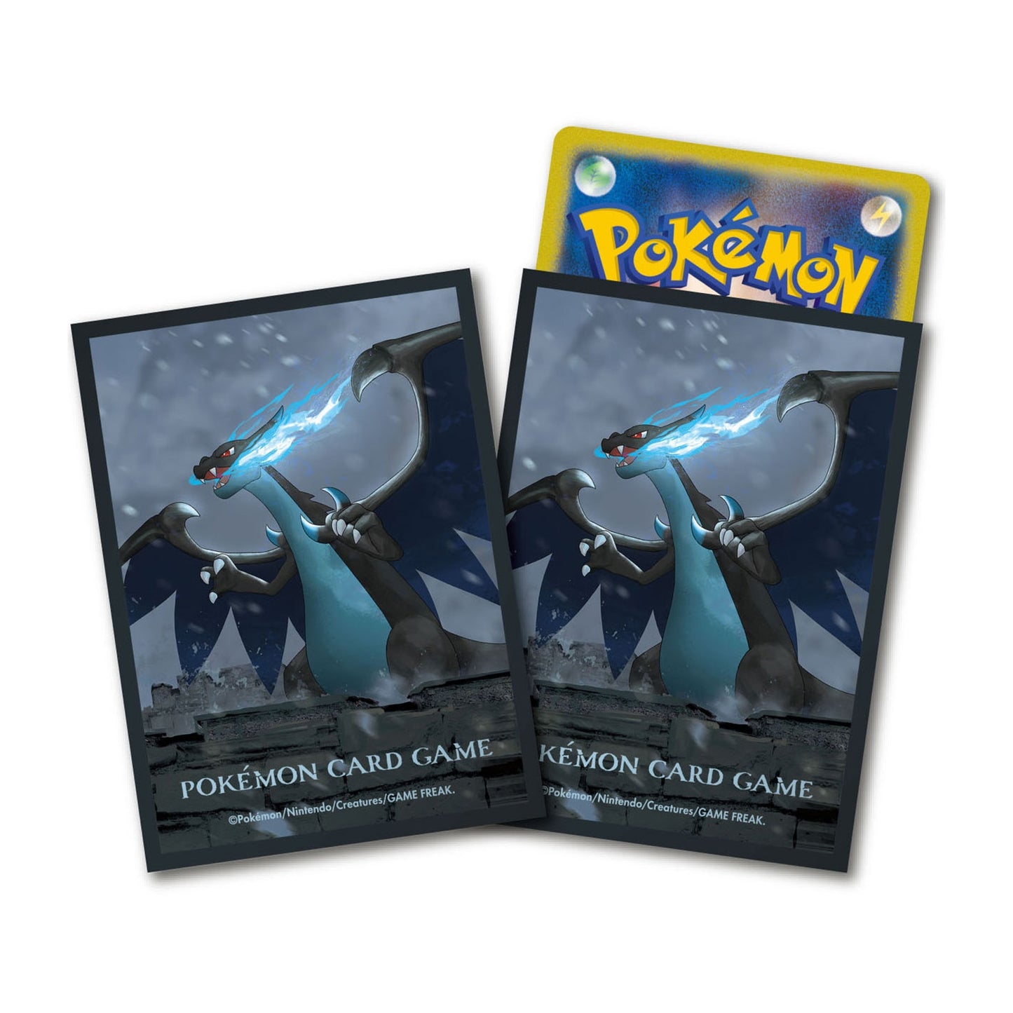 Mega Charizard X Old Castle Deck Sleeves Pokémon Center Japan Eksklusiv