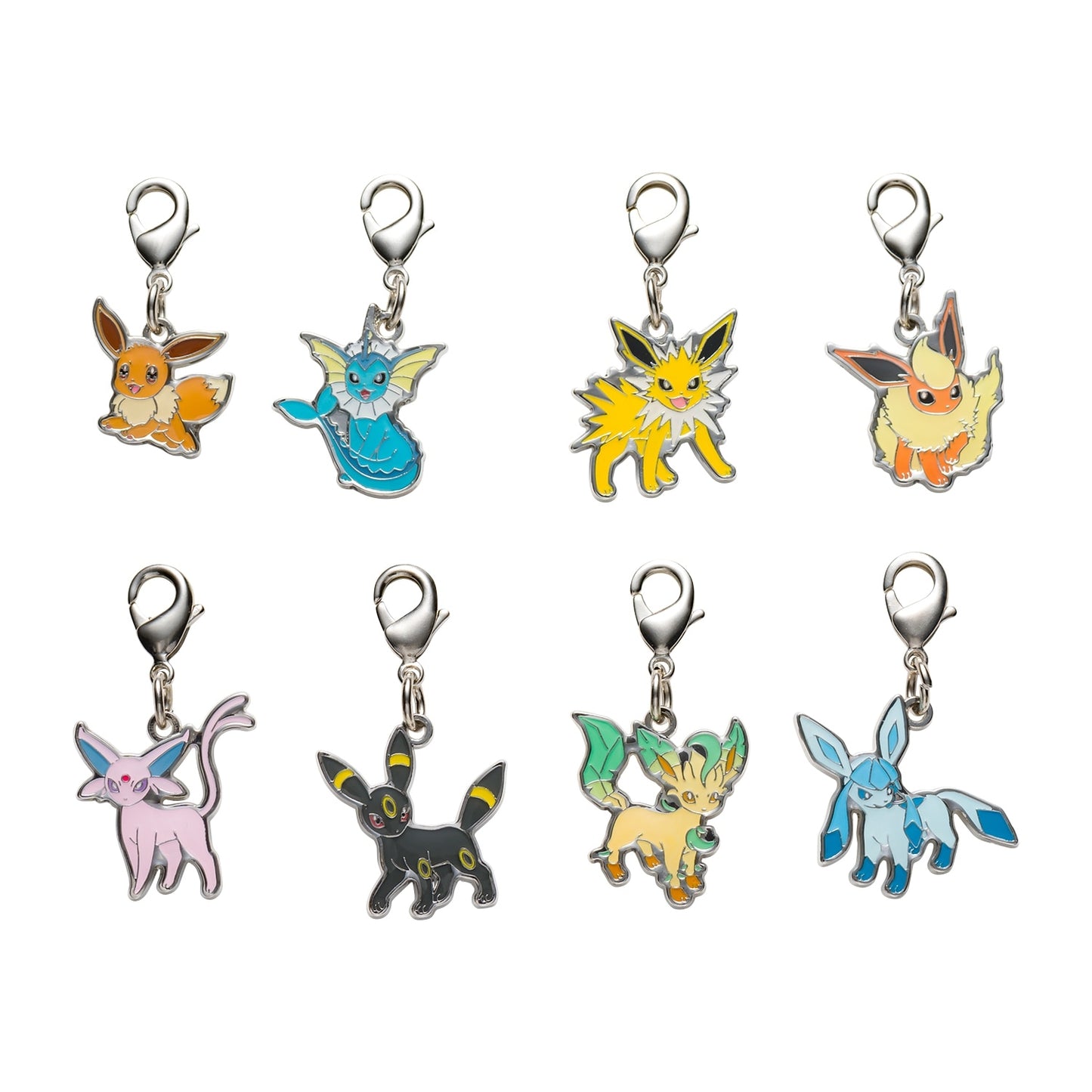 Eeveelutions Metal Charms Samlesæt i Metal