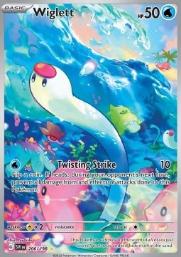 Wiglett - Scarlet & Violet (Illustration Rare) [SVI-206]