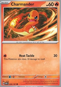 Charmander - Obsidian Flames (Common) [OBF-026]