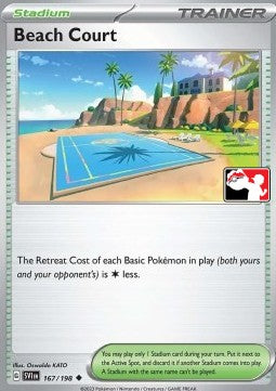 Beach Court - Play! Pokémon Prize Pack Series Three (Promo) [PPS3-SVI 167]