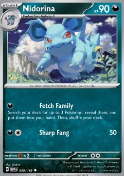 Nidorina - 151 (Uncommon) [MEW-030]