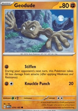 Geodude - 151 (Common) [MEW-074]