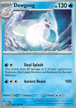 Dewgong - 151 (Uncommon) [MEW-087]