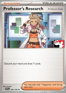 Professor's Research - Play! Pokémon Prize Pack Series Four (Promo) [PPS4-SVI 189]