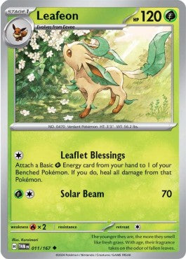Leafeon - Twilight Masquerade (Uncommon) [TWM-011]