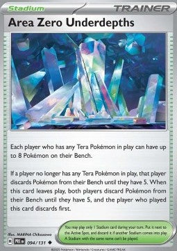 Area Zero Underdepths - Prismatic Evolutions (Uncommon) [PRE-094]