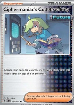 Ciphermaniac's Codebreaking - Prismatic Evolutions (Uncommon) [PRE-104]