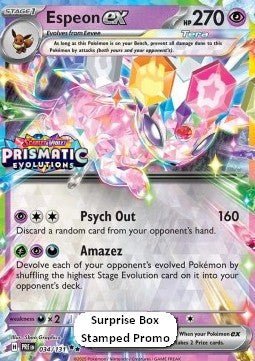 Espeon ex - Prismatic Evolutions: Additionals (Promo) [xPRE-034]
