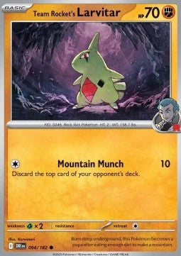 Team Rocket's Larvitar - Destined Rivals (Common) [DRI-094]