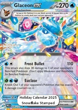 Glaceon ex - Prismatic Evolutions: Additionals (Promo) [xPRE-026]
