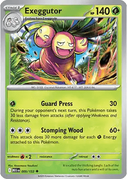 Exeggutor - Mega Evolution (Uncommon) [MEG-005]