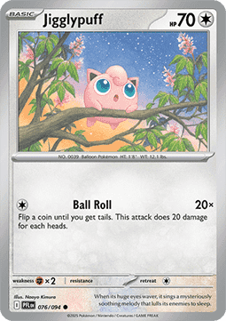 Jigglypuff - Phantasmal Flames (Common) [PFL-076]