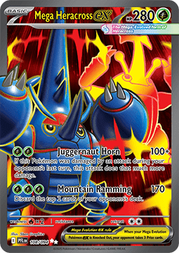 Mega Heracross ex - Phantasmal Flames (Ultra Rare) [PFL-108]