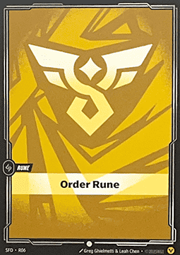 Order Rune (V.1 - Common)