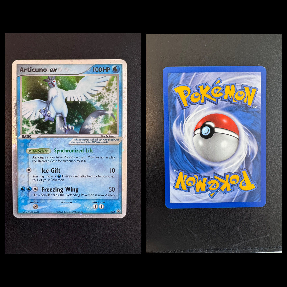 Articuno ex - Nintendo Black Star Promos (Promo) [NP-32]