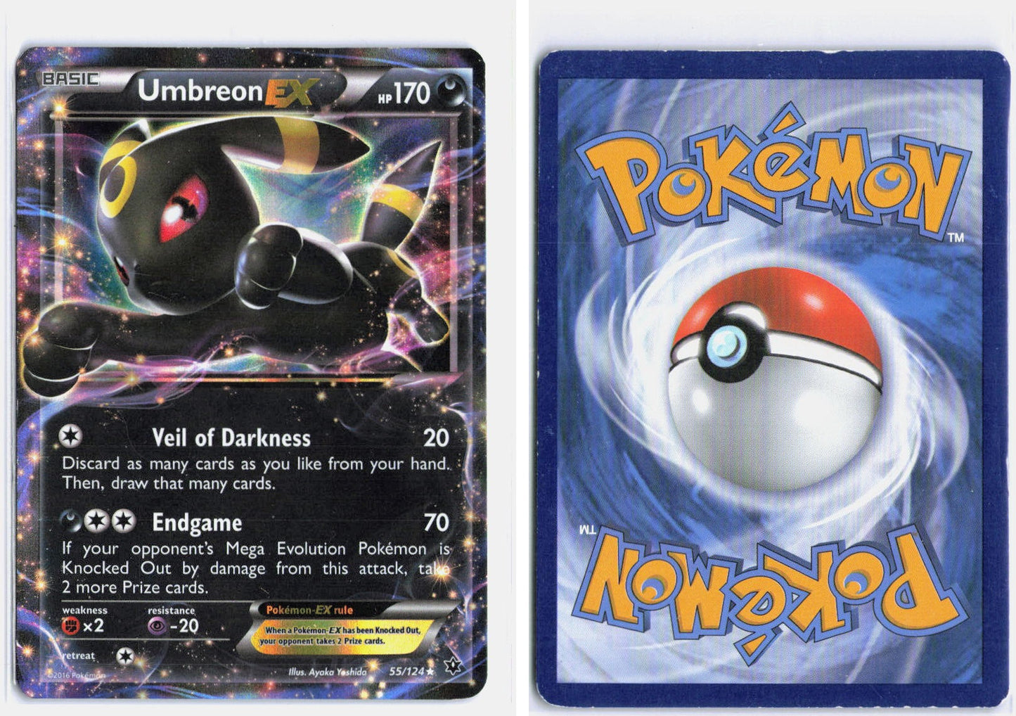 Umbreon EX - Fates Collide (Ultra Rare) [FCO-55]