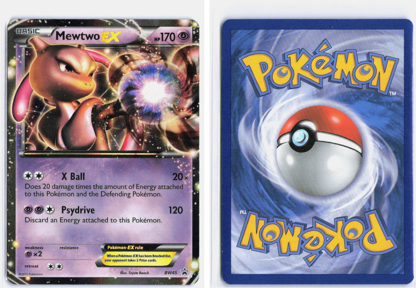 Mewtwo EX - BW Black Star Promos (Promo) [BW-45]