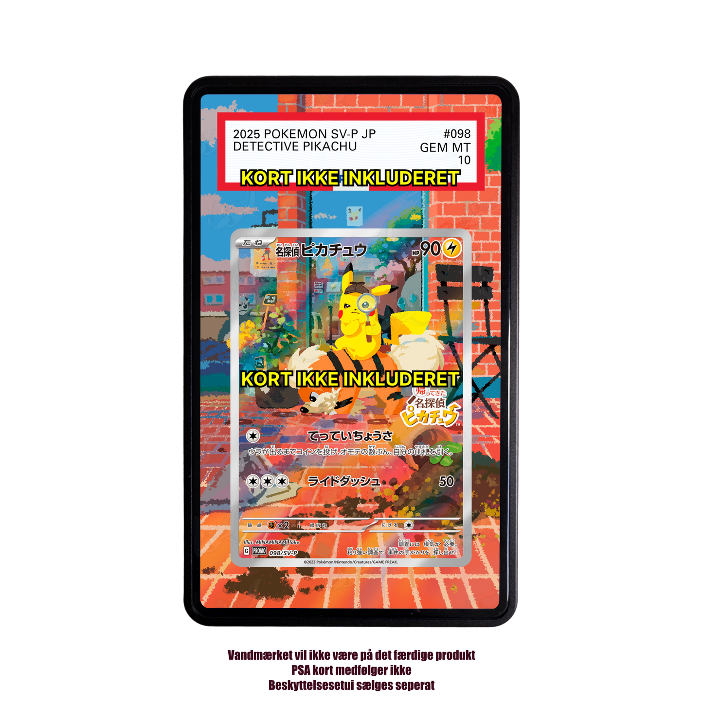 Detective Pikachu PSA Extended Artwork