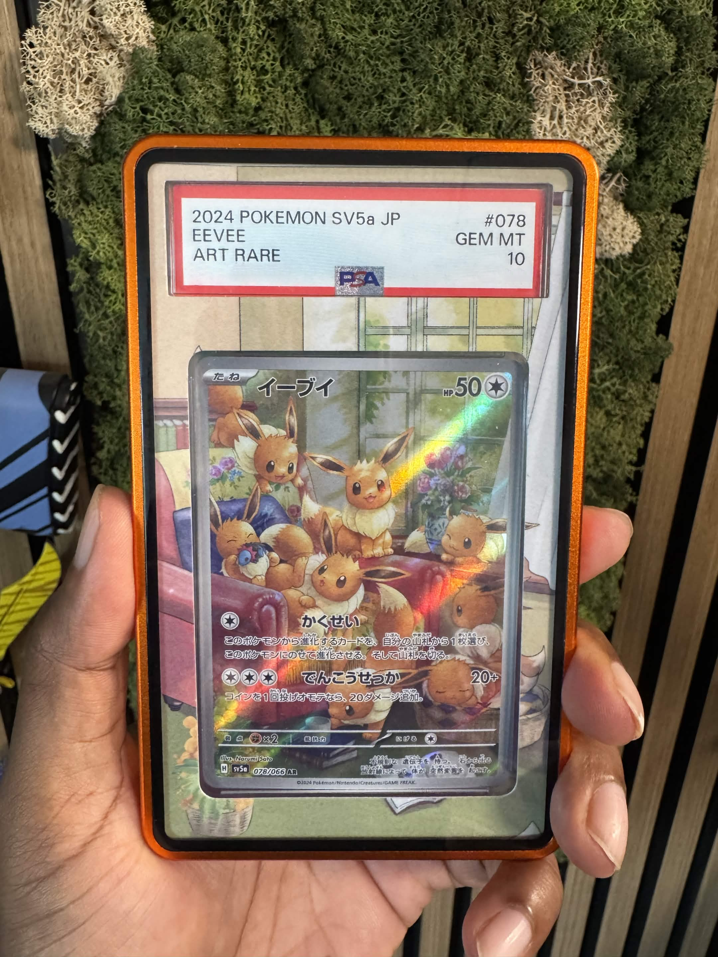 Eevee 188 167 Custom PSA Extended Artwork