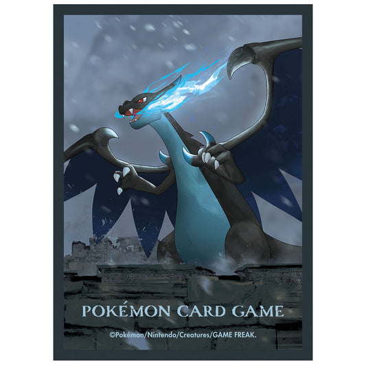 Mega Charizard X Old Castle Deck Sleeves Pokémon Center Japan Eksklusiv