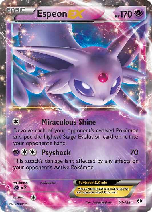 Espeon EX - BREAKpoint (Ultra Rare) [BKP-52]