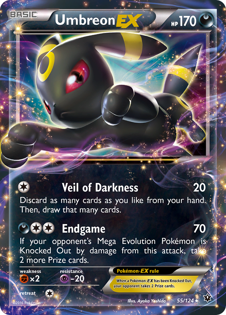 Umbreon EX - Fates Collide (Ultra Rare) [FCO-55]