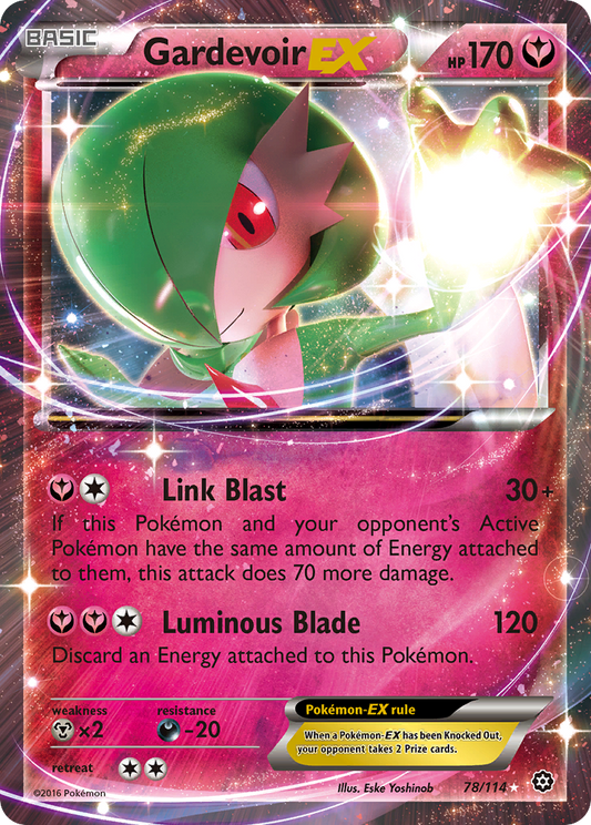 Gardevoir EX - Steam Siege (Ultra Rare) [STS-78]
