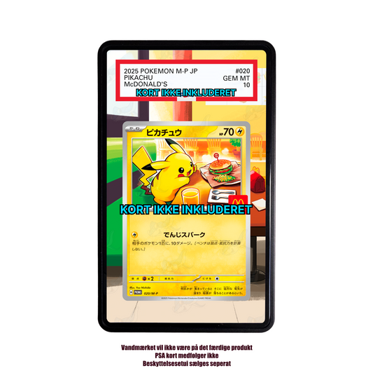 Pikachu (McDonald's Japan 2025) PSA Extended Artwork