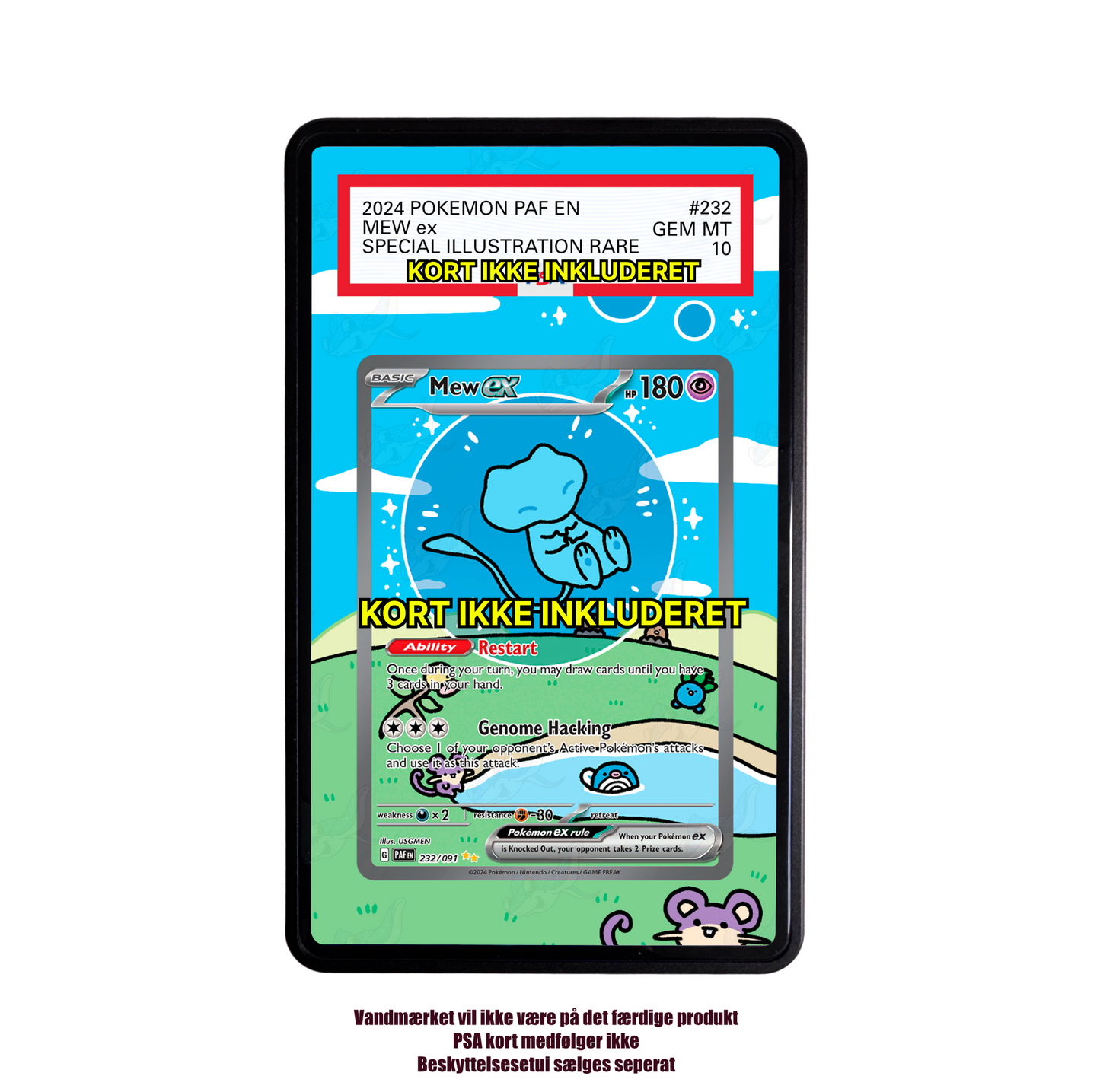 Mew ex PSA Extended Artwork
