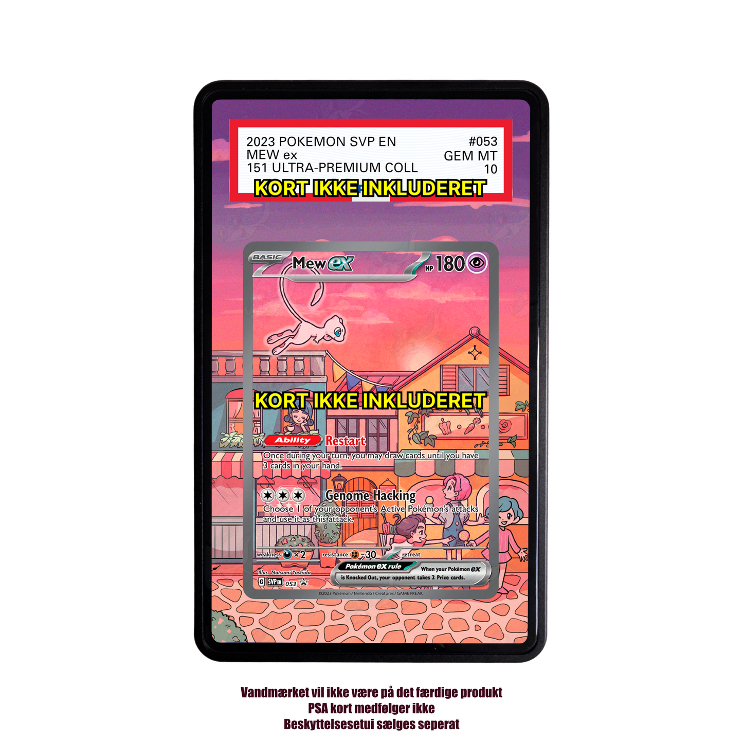 Mew ex PSA Extended Artwork