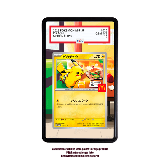 Pikachu (McDonald's Japan 2025) Custom PSA Extended Artwork